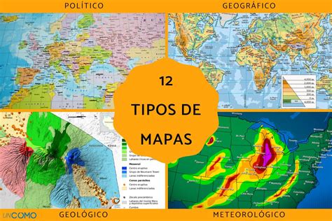 tipos de mapas.